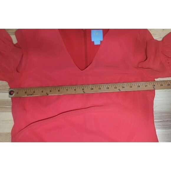 CeCe from Nordstrom Mini Dress w/ Sheer Ruffled Sleeve - Size 4 - Picture 10 of 12